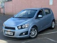 Used Chevrolet Aveo LTZ 2012 Blue Hatchback