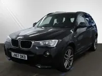 Used BMW X3 M Sport 190 HP (139 kW) 2017 Black SUV