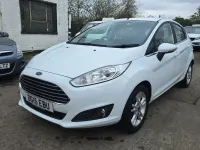Used Ford Fiesta Zetec 82 HP (60 kW) 2015 White Hatchback