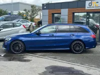 Used Mercedes C250 AMG Line Premium Plus 204 HP (150 kW) 2018 Blue Estate