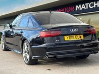 Used Audi A6 Black Edition 190 HP (139 kW) 2018 Black Sedan