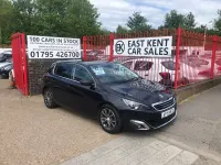 Begagnad Peugeot 308 Allure 120 HK (88 kW) 2015 Blå Halvkombi