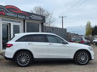 Used Mercedes GLC220 AMG line 2018 White Estate