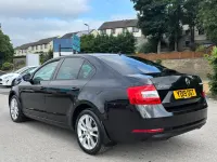 Used Skoda Octavia SE L 150 HP (110 kW) 2019 Black Hatchback