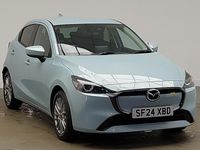 Used Mazda 2 Exclusive-Line 90 HP (66 kW) 2024 Blue Hatchback