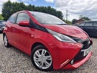 Used Toyota Aygo x-press 68 HP (50 kW) 2016 Red Hatchback