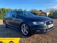 Used Audi A4 S-Line 150 HP (110 kW) 2014 Blue Estate