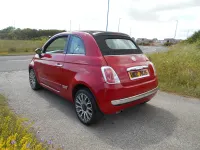 Used Fiat 500 Pop 69 HP (50 kW) 2010 Red Cabriolet