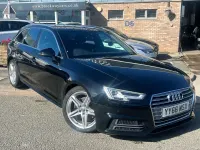 Used Audi A4 S-Line 190 HP (139 kW) 2016 Black Estate