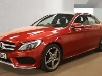Used Mercedes C250 AMG Line Premium 204 HP (150 kW) 2014 Red Sedan