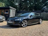 Used Audi A5 Sportback S-Line 2017 Black Hatchback