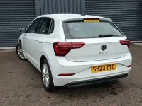 Used VW Polo Style 95 HP (69 kW) 2023 White Hatchback