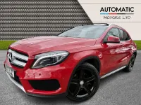 Used Mercedes GLA220 AMG line 2017 Red SUV