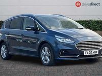 Used Ford S-MAX Titanium 150 HP (110 kW) 2019 Blue MPV