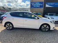 Used Nissan Pulsar N-TEC 2015 White Hatchback