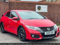Używany Honda Civic Sport 99 KM (72 kW) 2016 Czerwony Hatchback