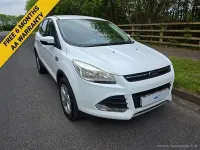 Käytetty Ford Kuga Zetec 163 HP (119 kW) 2014 Valkoinen Katumaasturi