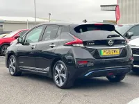 Used Nissan Leaf N-Connecta 110 kW (150 HP) 2018 Black Hatchback