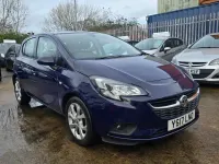 Used Vauxhall Corsa 2017 Blue Hatchback