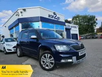 Used Skoda Yeti SE L 110 HP (80 kW) 2016 Blue SUV