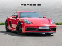 Used Porsche Cayman 360 HP (264 kW) 2018 Red Coupe