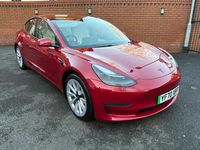 Used Tesla Model 3 Long Range AWD 77 kW (106 HP) 2020 Red Sedan