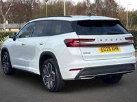 Used Skoda Kodiaq SportLine 147 HP (108 kW) 2025 Moon white metallic SUV