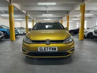 Used VW Golf VII SE 2018 Yellow Hatchback