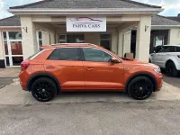 Used VW T-Roc R-line 150 HP (110 kW) 2018 Orange SUV