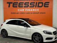 Used Mercedes A200 AMG 136 HP (100 kW) 2015 White Hatchback