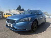 Used Volvo V40 SE Lux 2015 Blue Hatchback