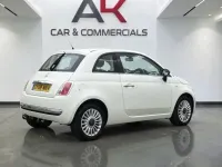 Used Fiat 500 Lounge 2008 White Hatchback