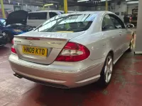 Used Mercedes CLK280 2009 Silver Coupe