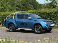 Used Mitsubishi L200 165 HP (121 kW) 2009 Blue Pickup