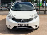 Used Nissan Note Acenta Premium 80 HP (58 kW) 2013 White Hatchback