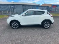 Used Nissan Juke Tekna 110 HP (80 kW) 2017 White SUV