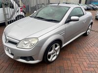 used Vauxhall Tigra 1.4i 16V Exclusiv 2dr CONVERTIBLE LOW MILES LONG MOT LOVELY DRIVE CHEAP RUN