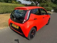 Used Toyota Aygo X-cite 69 HP (50 kW) 2015 Orange Hatchback
