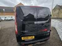 Used Ford Transit Custom Limited 130 HP (95 kW) 2019 Black Van