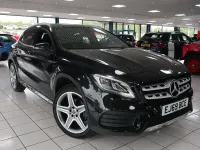 Used Mercedes GLA180 AMG line 122 HP (89 kW) 2019 Black SUV