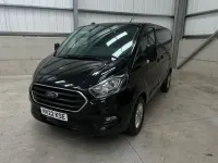 Used Ford Transit Custom Limited 130 HP (95 kW) 2022 Black Van