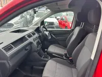 Used VW Caddy Startline 102 HP (75 kW) 2018 Red MPV