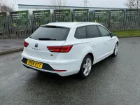 Used Seat Leon FR 2019 White Estate