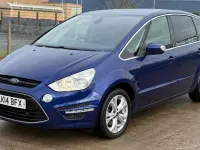Used Ford S-MAX Titanium 140 HP (102 kW) 2014 Blue MPV