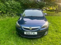 Used Vauxhall Astra SRi 115 HP (84 kW) 2012 Blue Hatchback