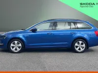 Used Skoda Octavia 85 HP (62 kW) 2018 Race blue metallic Estate