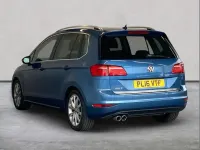 Used VW Golf Sportsvan GT 150 HP (110 kW) 2016 Blue MPV