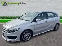 Used Mercedes B200 AMG line 136 HP (100 kW) 2017 Silver MPV