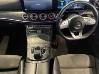Used Mercedes E400 AMG line 340 HP (250 kW) 2020 Blue Coupe