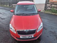 Used Skoda Fabia SE 2012 Red Hatchback